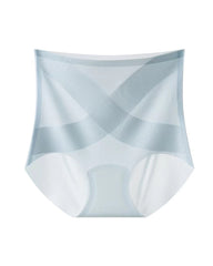 Women's Seamless Ice Silk High Waist Comfortable Underwear