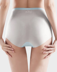 Women's Seamless Ice Silk High Waist Comfortable Underwear