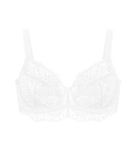 Sunflower Lace Unlined Unpadded Large Size Full Cup Underwire Bra
