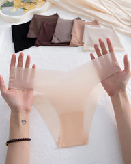 Women's Solid Color Quick-Drying Seamless Breathable Underwear