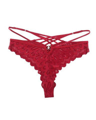 Women's Sexy Lace Cross Back Panties