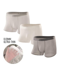 Men's Ice Silk Sexy Comfortable Thin Seamless Breathable Underwear