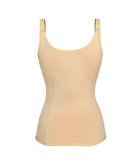 Women's Adjustable Patterned Straps Button Zipper Waist and Abdomen Shaper