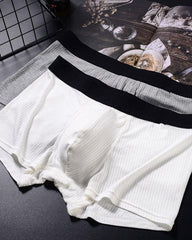 Men's Breathable Colorblock Elastic Waist Briefs