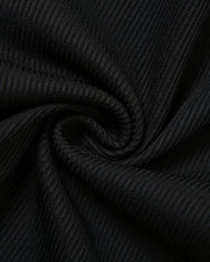 Sexy Deep V Knitted Solid Color Back Strap Hip-Lifting Jumpsuit