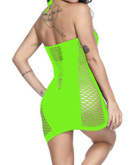 Sexy Hollow Sling Hip-Wrapped Nightdress