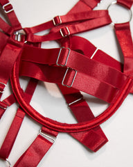 Sexy Hollow Adjustable Wide Strap Bodysuit