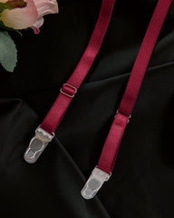 Sexy Lace Low-Cut Gathered String Bra and Thong Pajamas Set