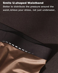 Men's Ice Silk Mulberry Silk Antibacterial Boxer Briefs