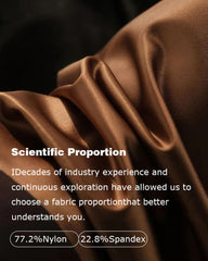 Men's Ice Silk Mulberry Silk Antibacterial Boxer Briefs