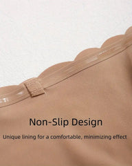 Women's Seamless Strapless Front Buckle Comfort Push Up Bra