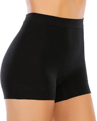 Women's Seamless Stretch Comfort Boxer Briefs Bottoming Shorts