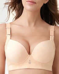 Breathable Plus Size No Steel Ring Push Up Bra