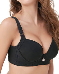 Breathable Plus Size No Steel Ring Push Up Bra