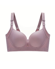 Breathable Plus Size No Steel Ring Push Up Bra