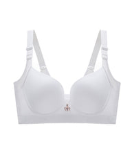 Breathable Plus Size No Steel Ring Push Up Bra