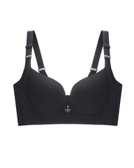 Breathable Plus Size No Steel Ring Push Up Bra