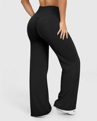 Women's High Waist Loose Comfortable Stretch Casual Sports Pants