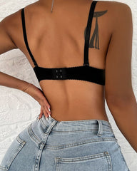 Sexy and Comfortable Bow Scalloped Push-Up Bra