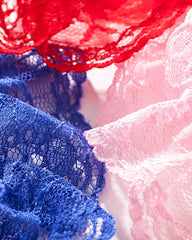 Lace Crotchless Massage Pearl Sexy Thong