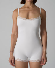 Women's Spaghetti Strap Lace Seamless Sexy Jumpsuit