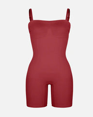 Women's Seamless Tummy Control Body Shaper with Removable Straps