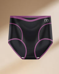 Women's Comfortable Colorblock Breathable Stretch Briefs