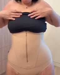 Women's Tummy Tuck Zippered Body Shaping Panties