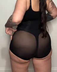 High-waisted Seamless Hip-lifting Shapewear Briefs