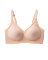 Women's Wire-Free Seamless Push-Up Comfortable Plus Size Bra
