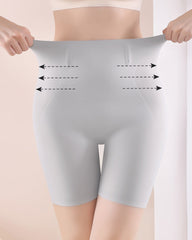 High-waisted Tummy-controlling Seamless Hip-lifting Body Shaping Shorts