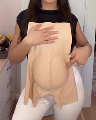 High-waisted Tummy-controlling Seamless Hip-lifting Body Shaping Shorts