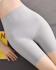 High-waisted Tummy-controlling Seamless Hip-lifting Body Shaping Shorts