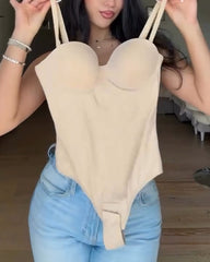 Women's Tummy Control and Body Shaping Seamless Bodysuits