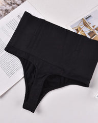 High-waisted Seamless Elastic Waist Shaping Panties