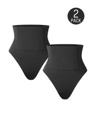 High-waisted Seamless Elastic Waist Shaping Panties