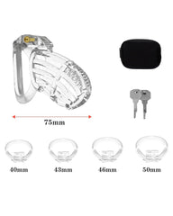 Honeycomb Chastity Lock Birdcage for Men