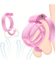 Honeycomb Chastity Lock Birdcage for Men