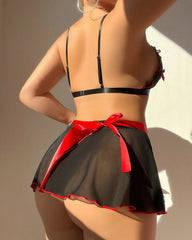 Sexy Nurse Uniform Two-piece Suit