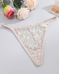 Low-Rise Breathable Lace Sexy Seamless String T-Back