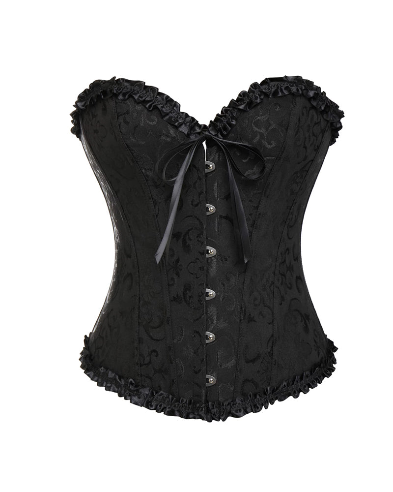 Women's Halloween Body Shaping Tummy Control Back Tie Tube Top