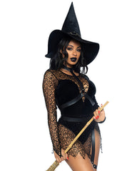 Halloween Cosplay Demon Witch Uniform Set