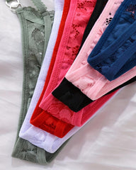 Women's Sexy Floral Lace Translucent Thong