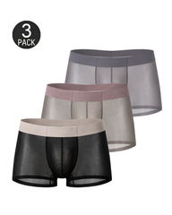 Men’s 20D Ultra-thin Ice Silk Quick-dry Boxer Briefs