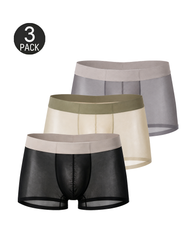 Men’s 20D Ultra-thin Ice Silk Quick-dry Boxer Briefs
