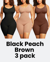 Seamless Sculpting Mid Thigh Bodysuit (Pack Sale)