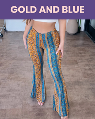 Booty Lifting Boho Flare Pants