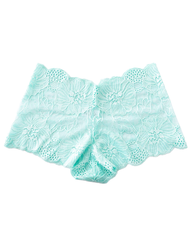 Sexy Low-Rise Lace Seamless Panties with Cotton Crotch