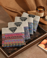 Ethnic Style Comfortable Mid-Rise Cotton Boxer Briefs