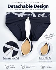 2-Pack Men's Contoured Pouch Low-Rise Briefs